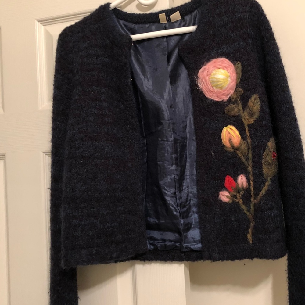 Anthropologie Knit Blazer
